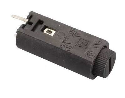 保險絲座PTF/45立式5*20mm PCB安裝孔距10mm