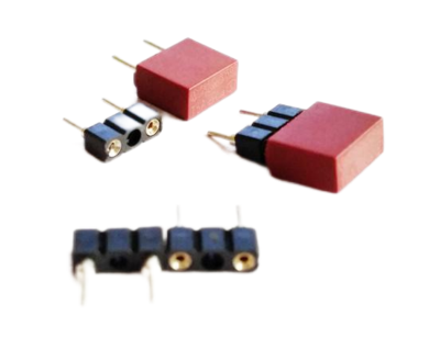 微型保險絲座562用于方型保險絲2P連接器腳距5.08mm